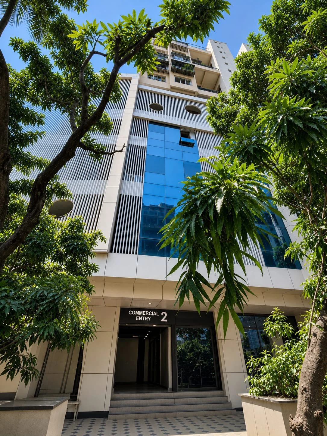 Moongipa Arcade building exterior and Commercial Entry 2