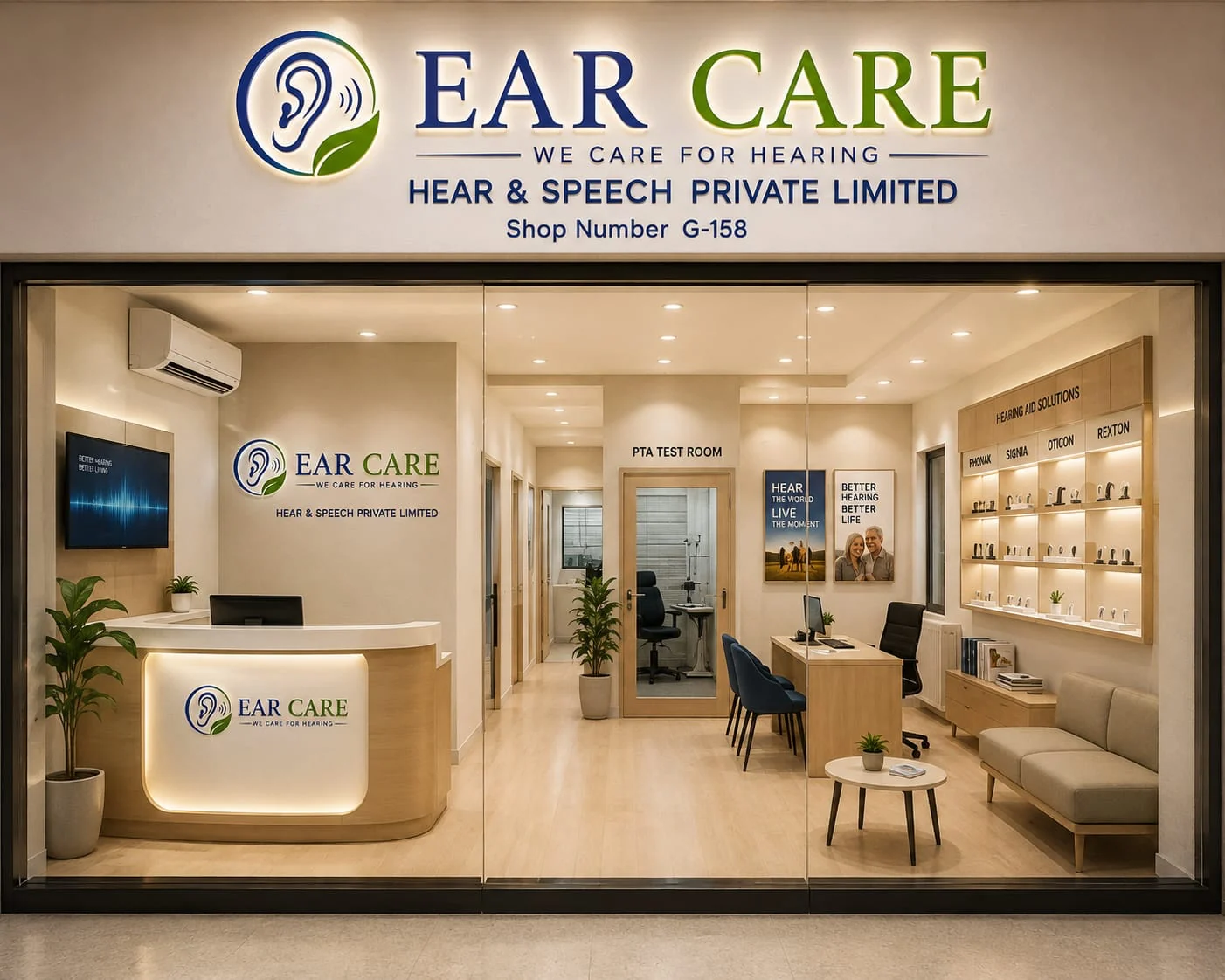 EAR CARE Hear and Speech Private Limited clinic at Shop G-158, Moongipa Arcade, Andheri West